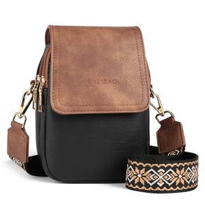 7275 Small Crossbody Bags Cell Phone Wallet Purses Trendy Vegan Leather